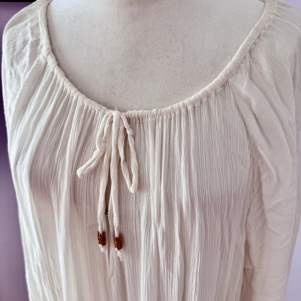 Free People Elegant White Maxi Dress - Picture 4 of 16